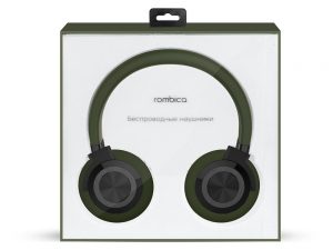 Беспроводные наушники «Mysound BH-07» зеленый упаковка