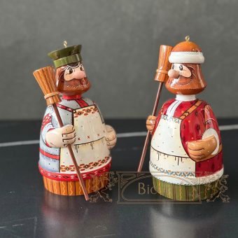 Деревянные подвески-колокольчики Дворники - 1