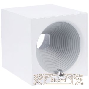 Bluetooth-колонка с подсветкой Volumetric, белая - 2