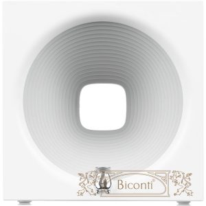 Bluetooth-колонка с подсветкой Volumetric, белая - 3