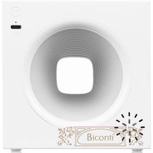 Bluetooth-колонка с подсветкой Volumetric, белая - 4