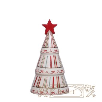 Скульптура фарфоровая елка маленькая